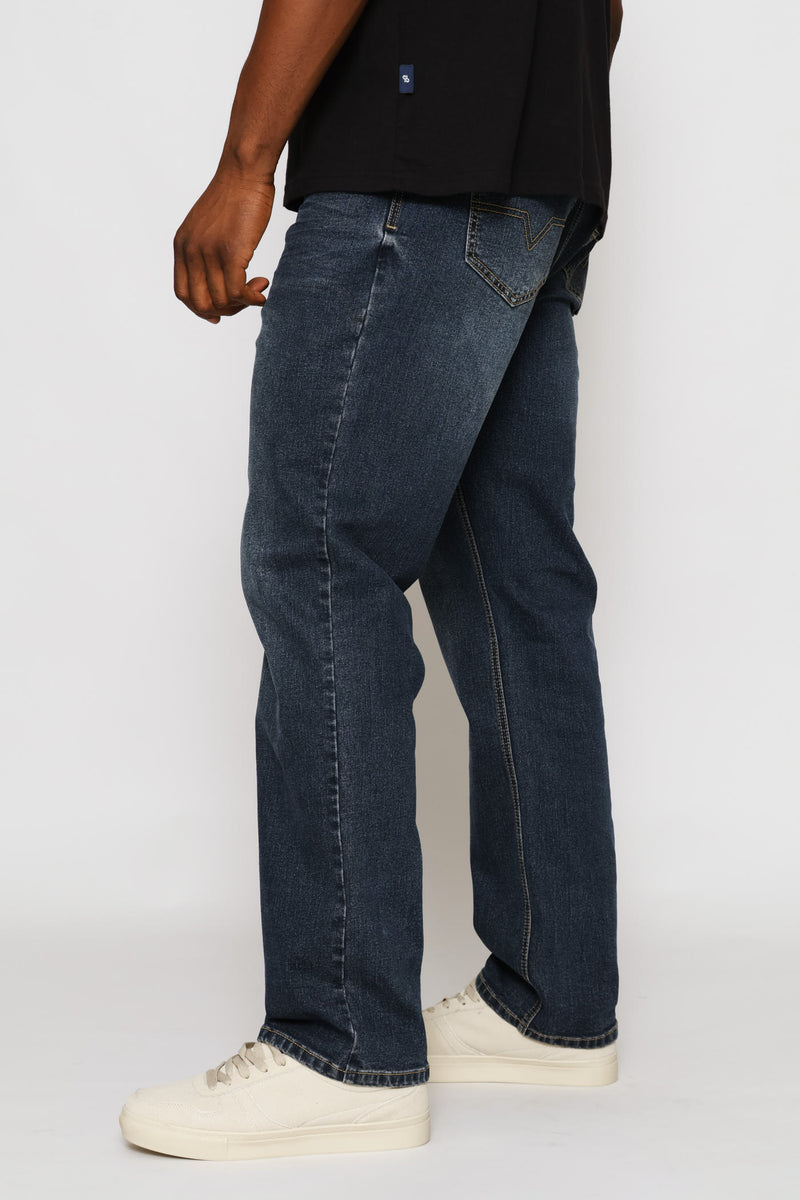 Straight Core Denim - Dark Wash