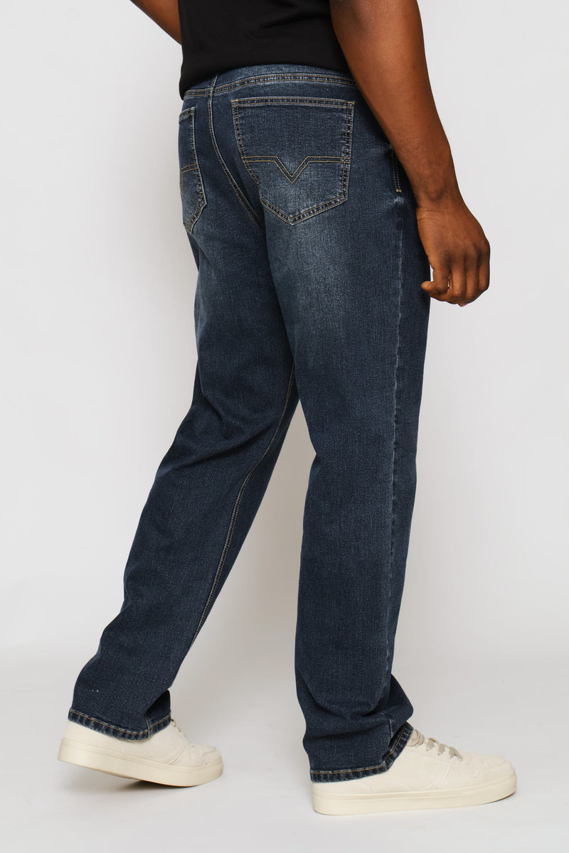 Straight Core Denim - Dark Wash