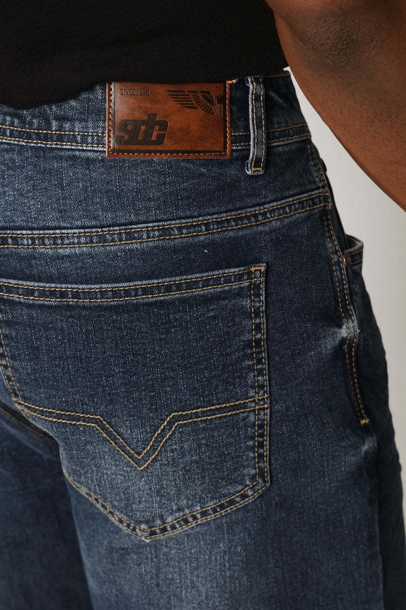 Straight Core Denim - Dark Wash