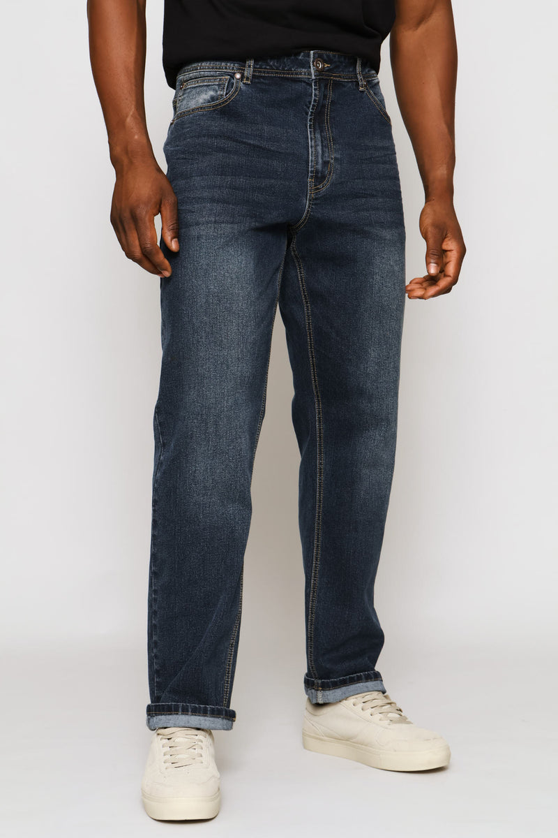 Straight Core Denim - Dark Wash