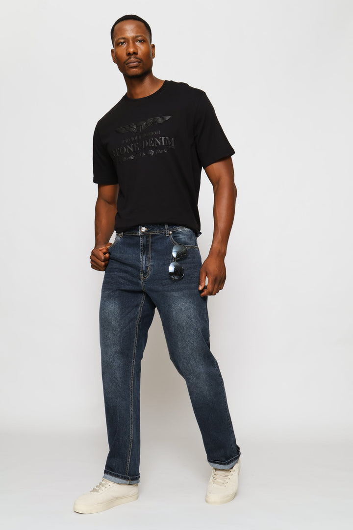 Straight Core Denim - Dark Wash