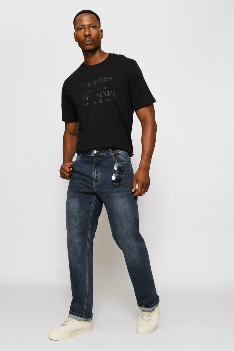 Straight Core Denim - Dark Wash