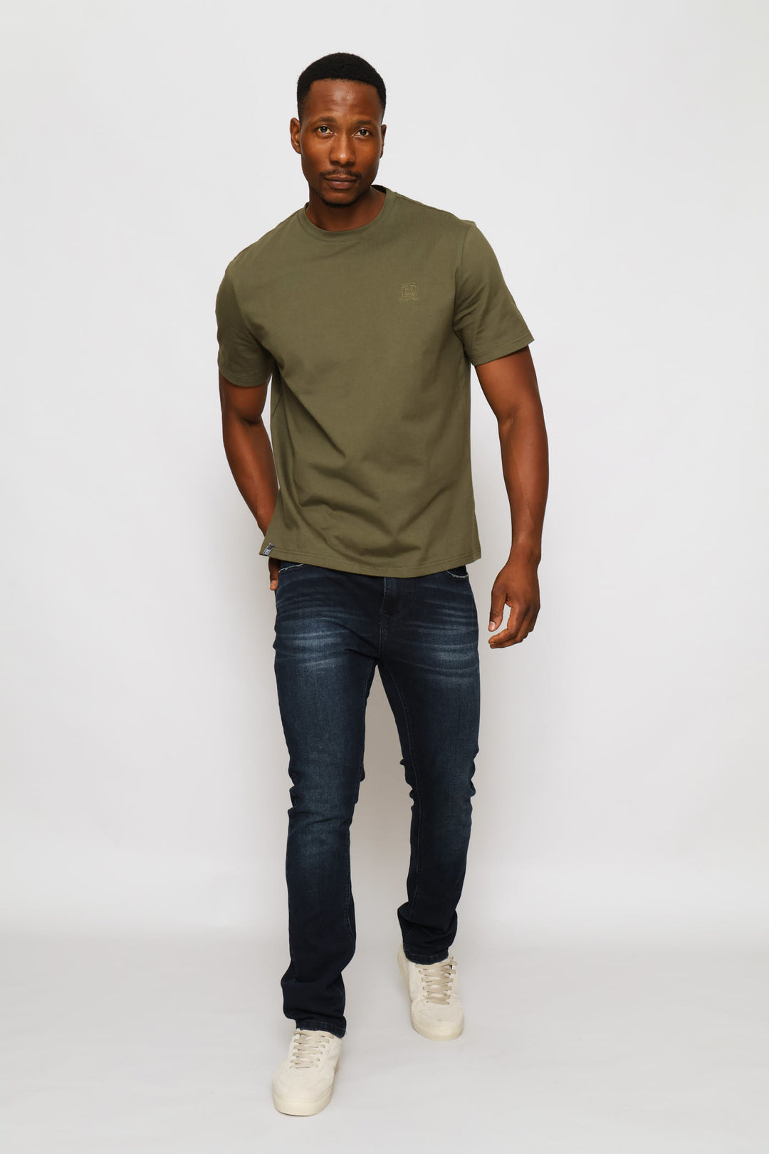 Heavy Weight Crew Neck Tee - Fatigue