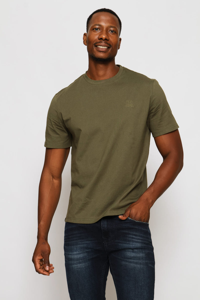 Heavy Weight Crew Neck Tee - Fatigue