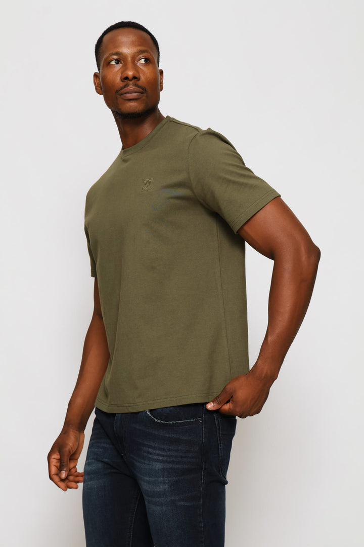 Heavy Weight Crew Neck Tee - Fatigue