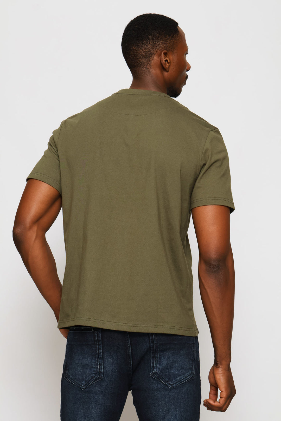 Heavy Weight Crew Neck Tee - Fatigue