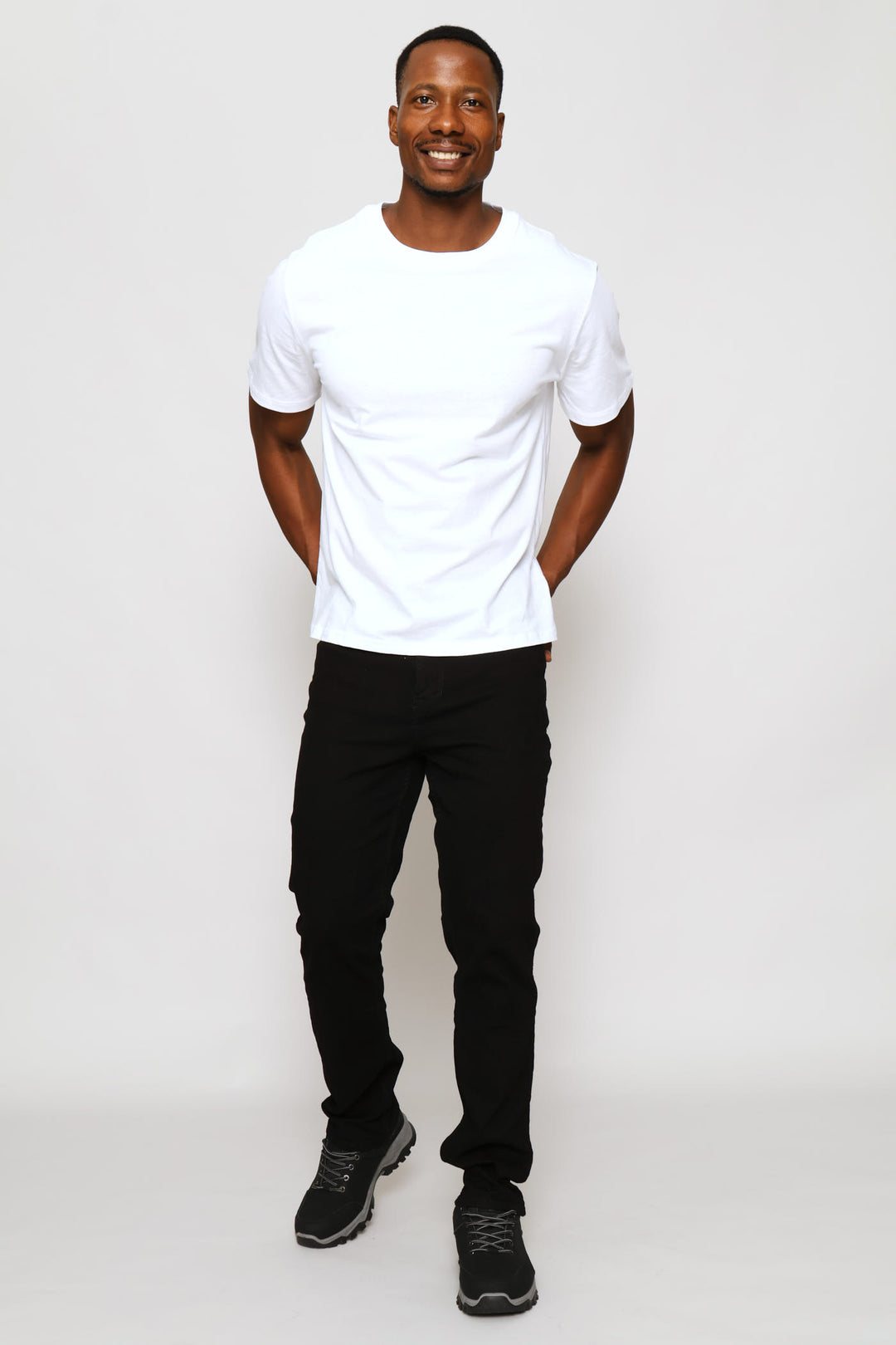 Basic Crew Neck Tee - White