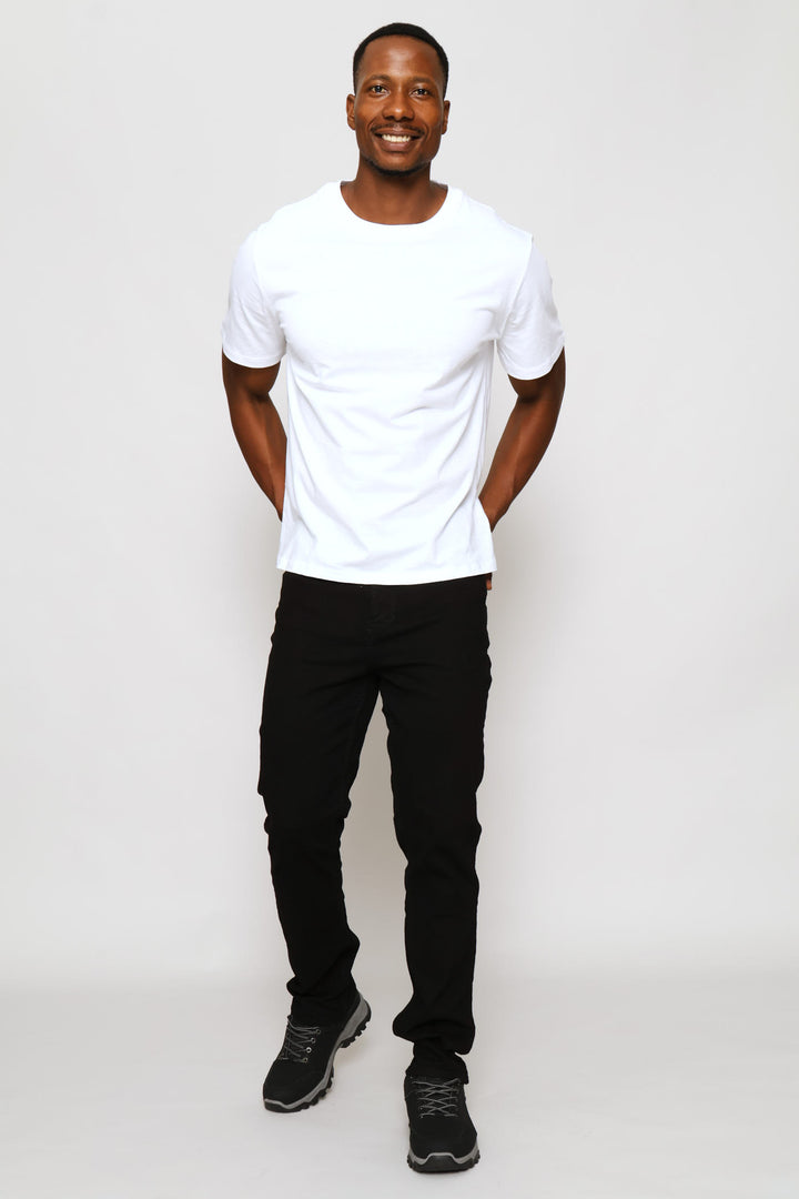 Basic Crew Neck Tee - White