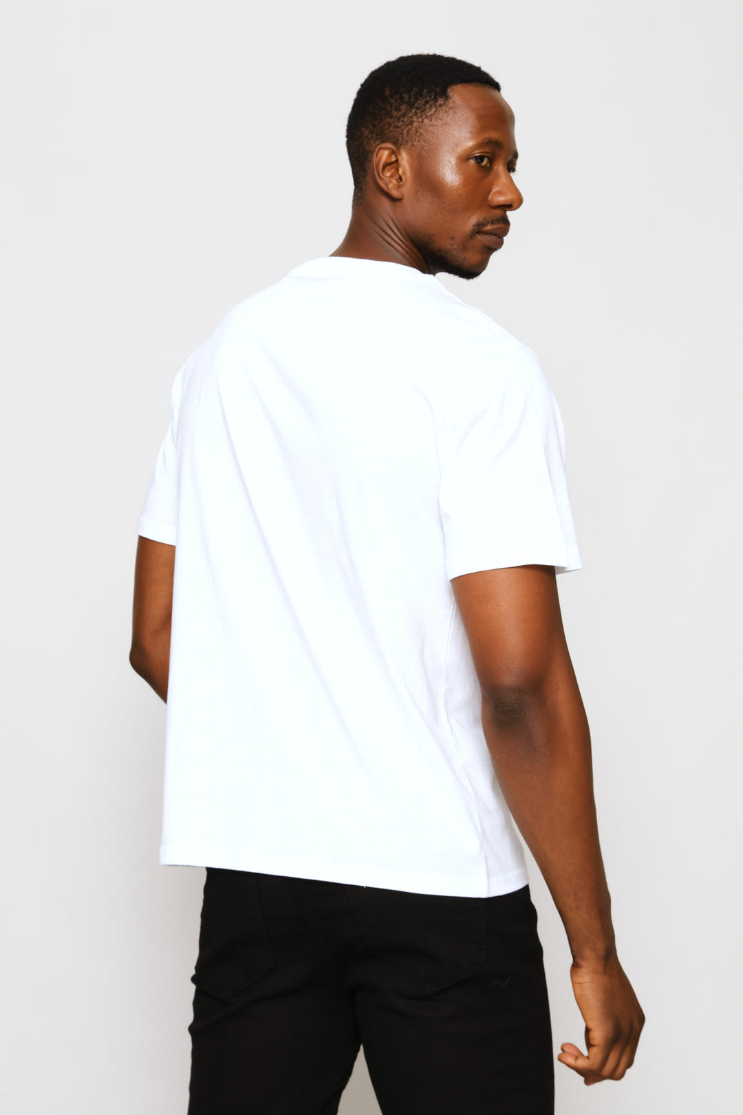 Basic Crew Neck Tee - White