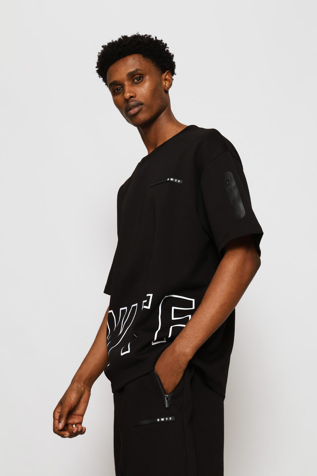 Swtf Interlock Top - Black