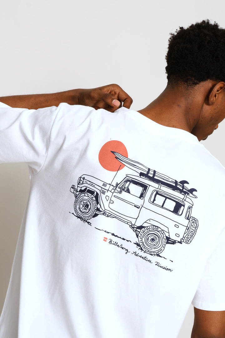 Making Tracks Tee - Off White