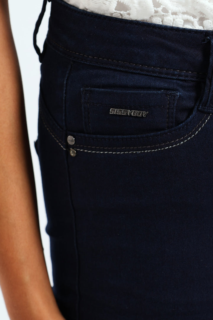 Kale Jon Basic Skinny Jean - Black/Blue