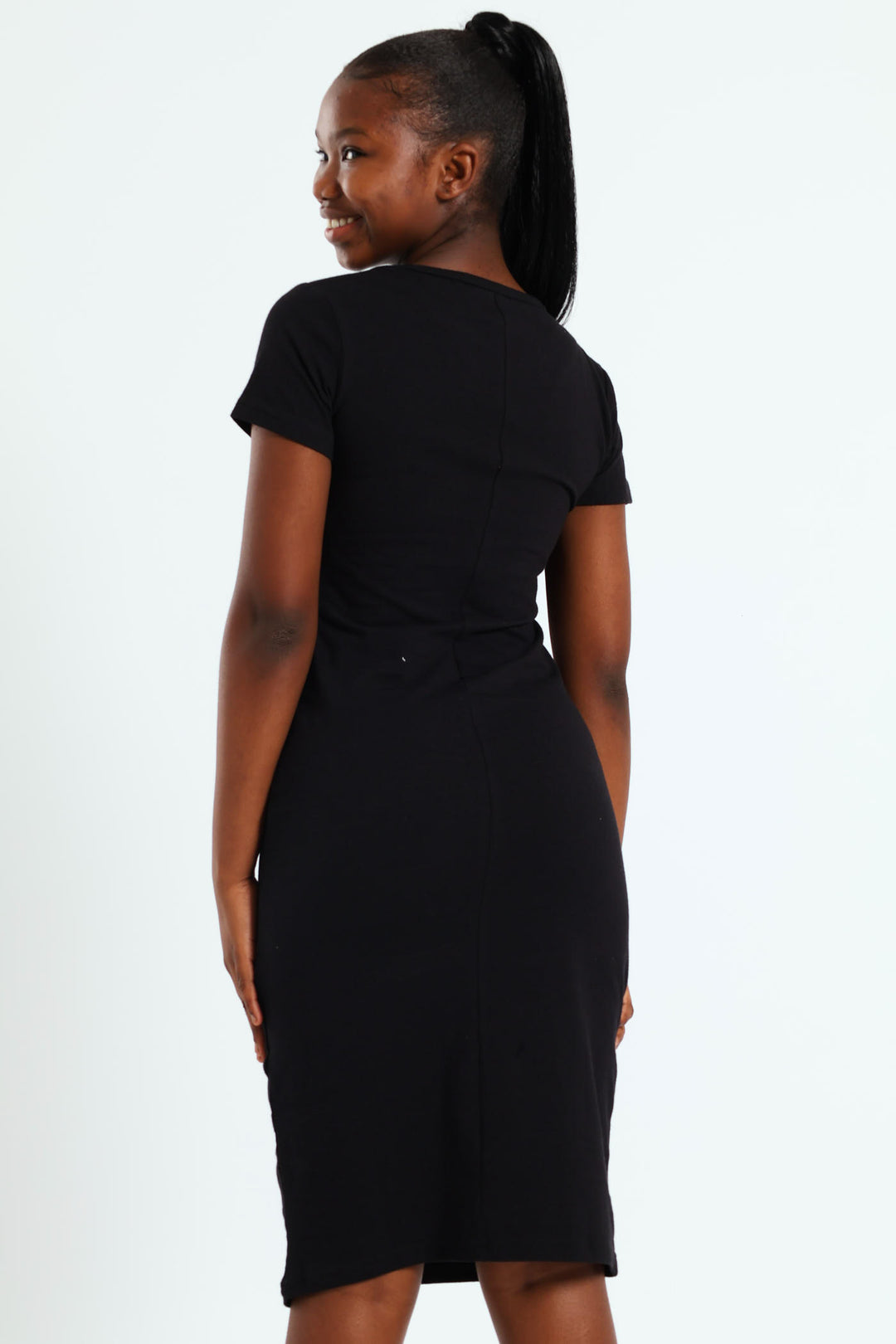 Girls Mr Beast Dress - Black