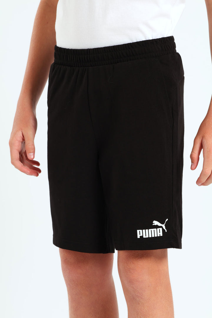 Boys Fleece Shorts - Black