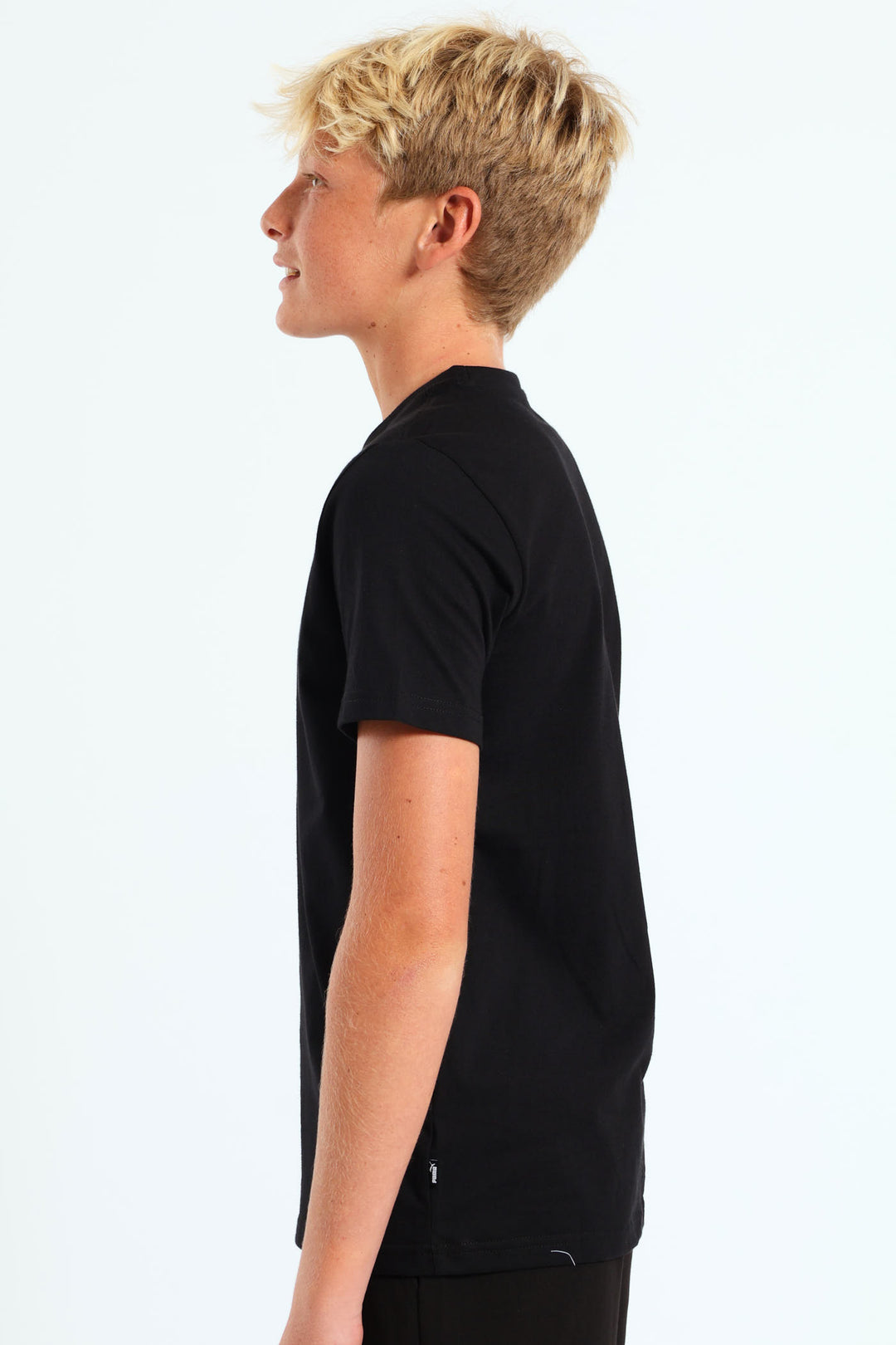 Boys Logo Lab Tee - Black