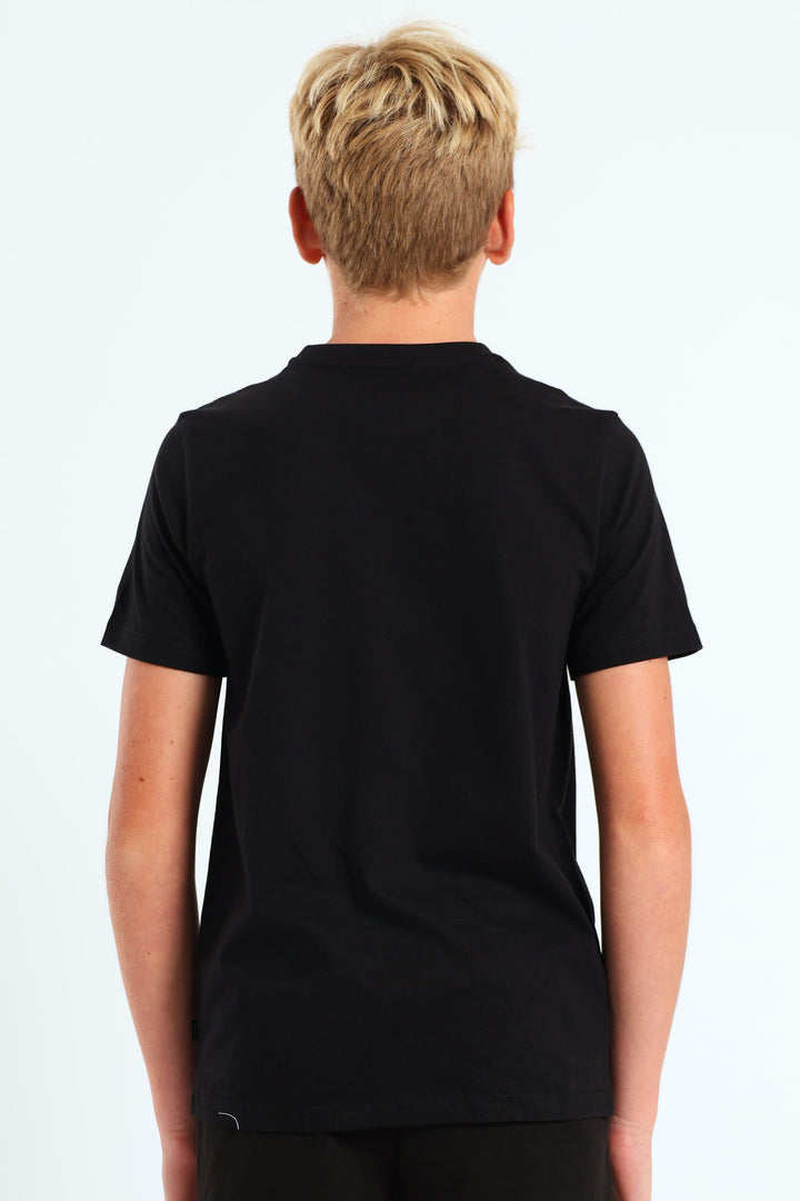 Boys Logo Lab Tee - Black