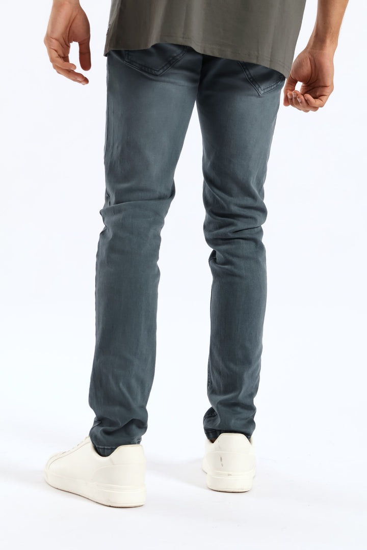 Terminator Skinny Denim - Metallic
