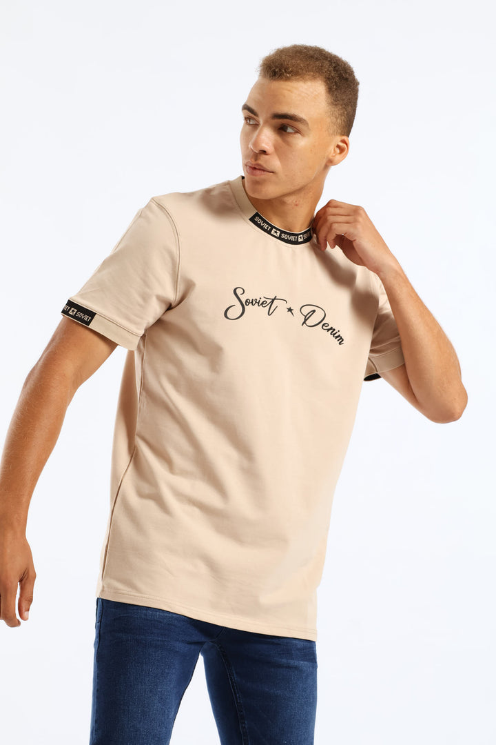 Anchor Tee - Stone