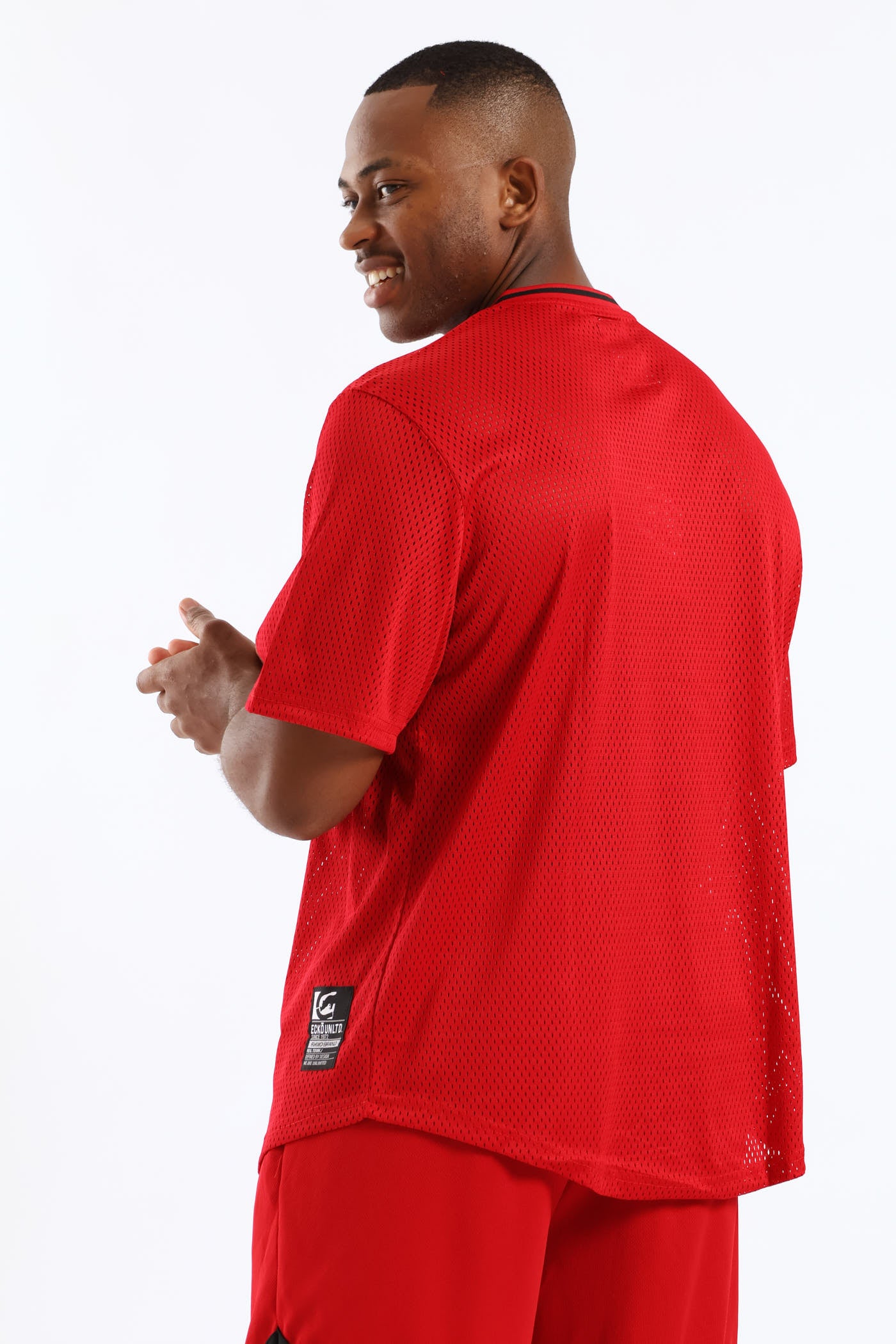 Mens Rhino Sports Tee - Red – Edgars