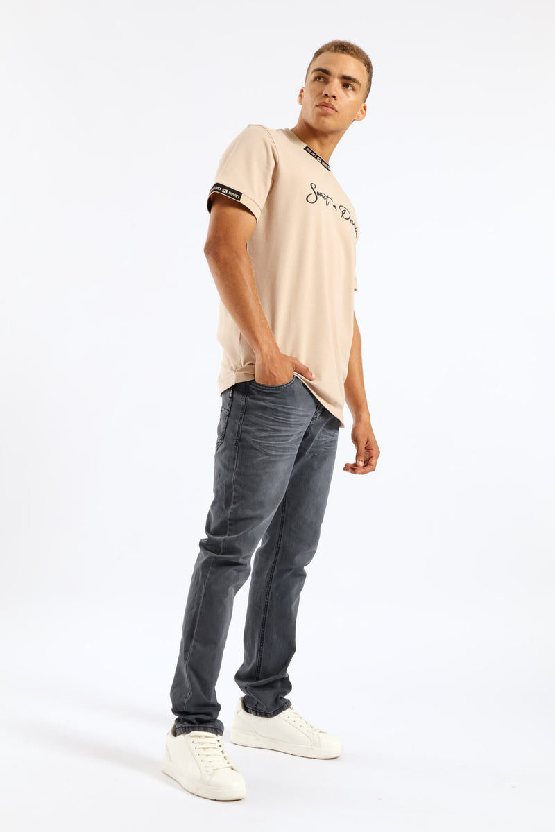 Soviet Terminator Slim Denim - Anthracite Grey