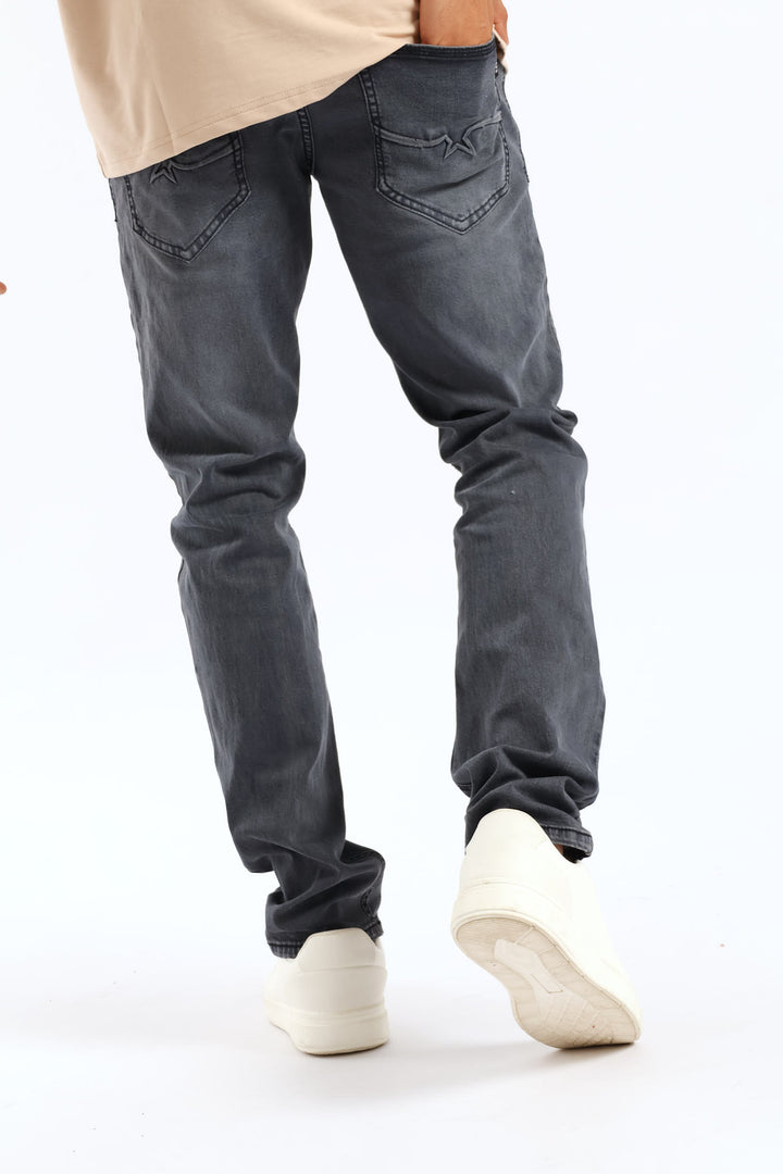 Soviet Terminator Slim Denim - Anthracite Grey