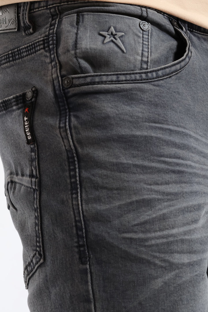 Soviet Terminator Slim Denim - Anthracite Grey