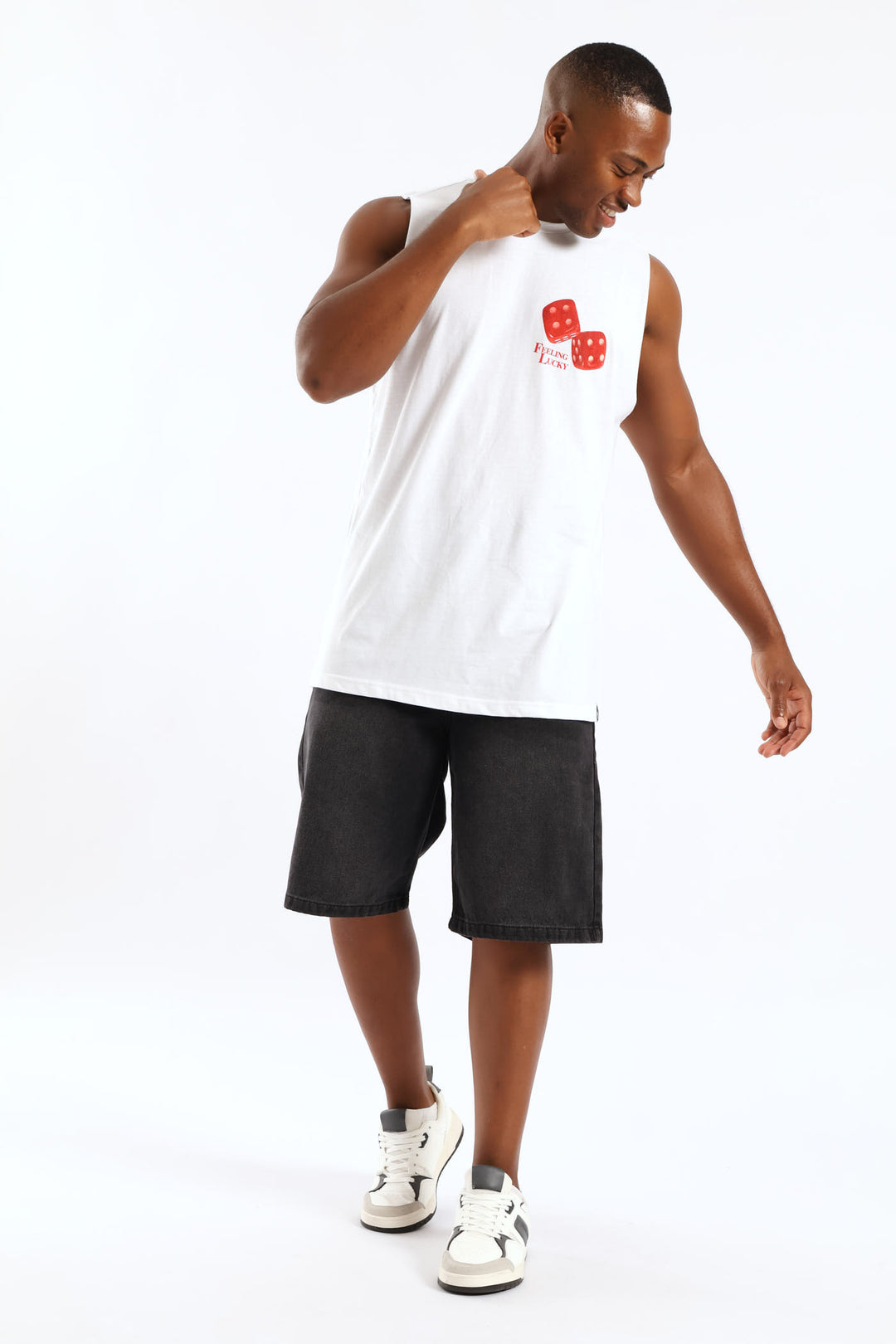 Dice Vest - White