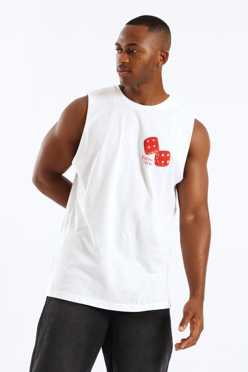 Dice Vest - White