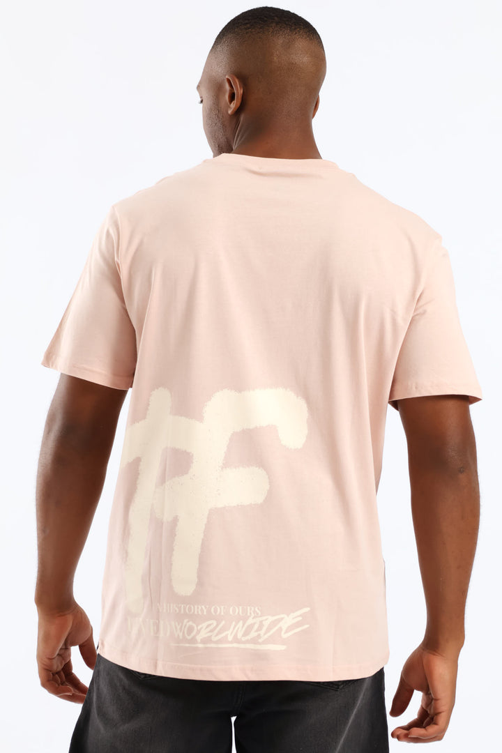 Cameo SWTF Side Print Tee - Rose