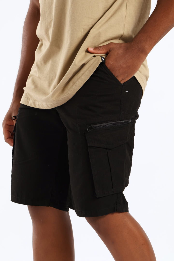 Cargo Shorts - Black