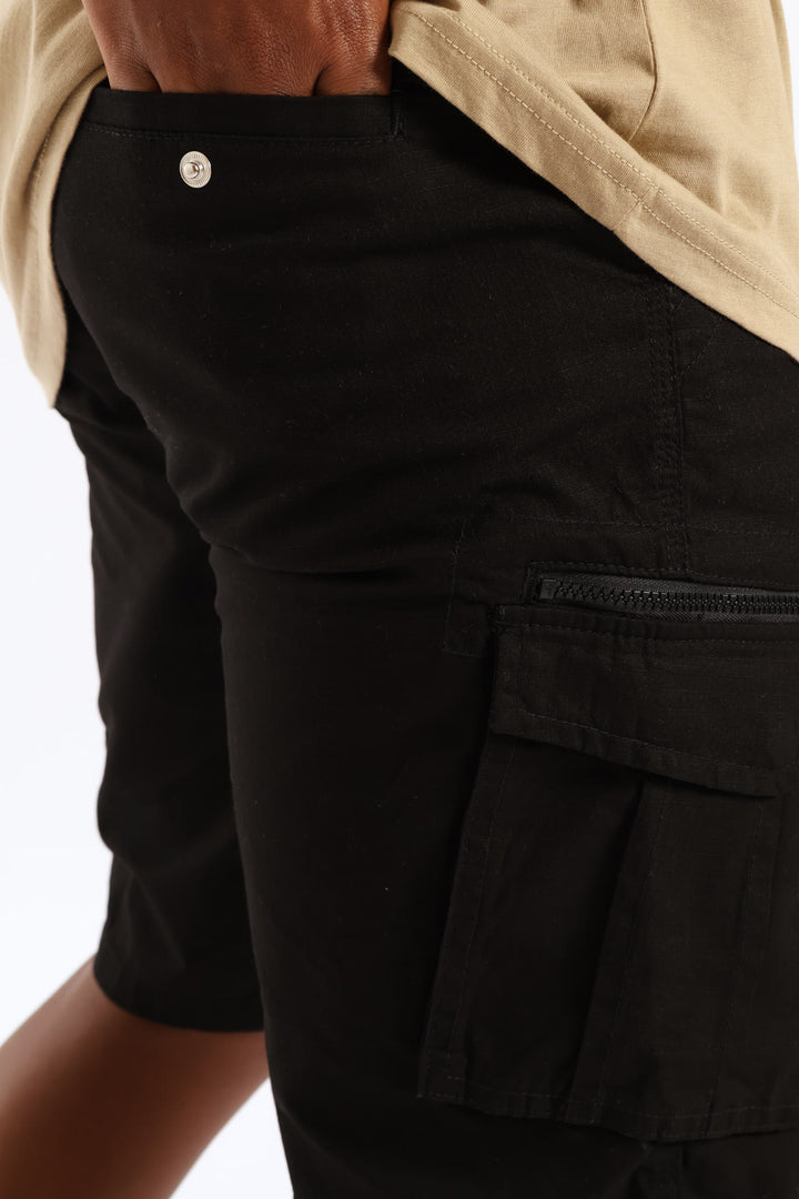 Cargo Shorts - Black