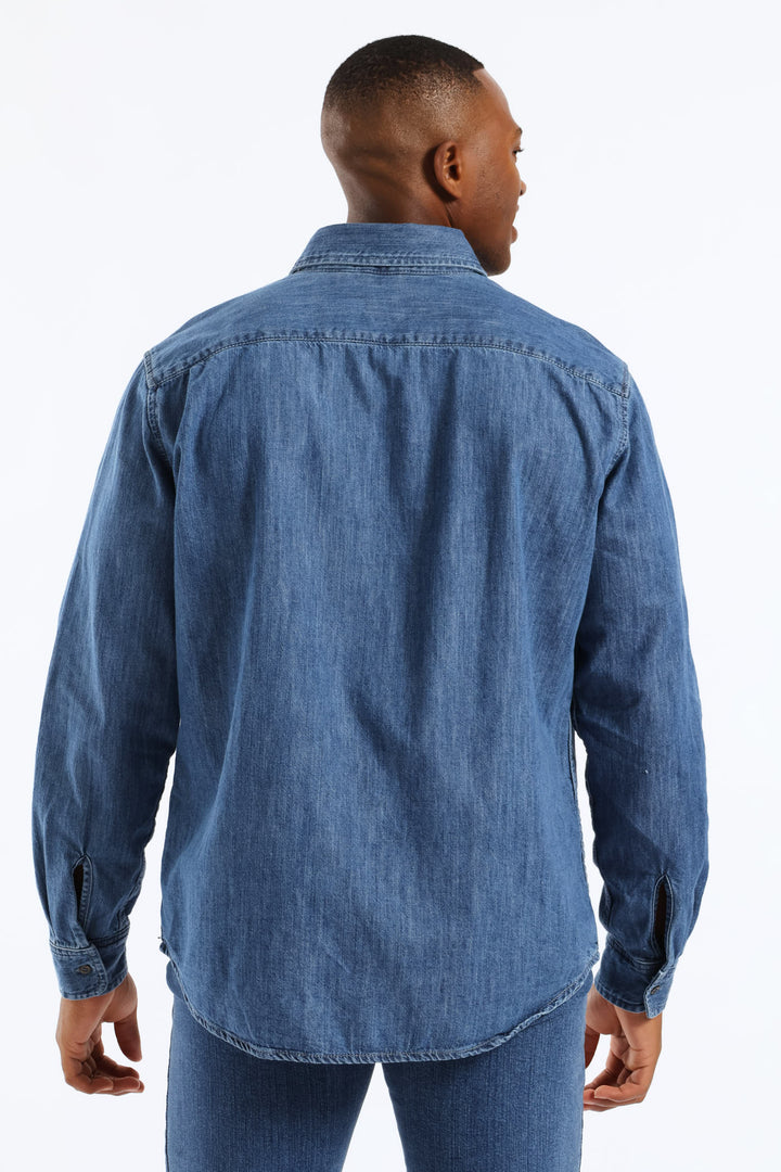 Classic Standard Pocket Shirt - Indigo