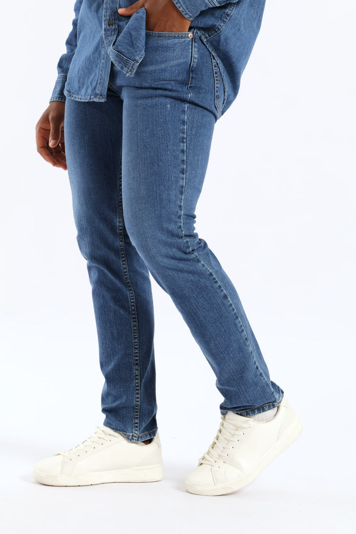 511 Slim ZA Wanna Go Back Jean - Indigo