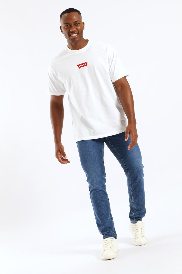 Vintage Fit Graphic Tee - White