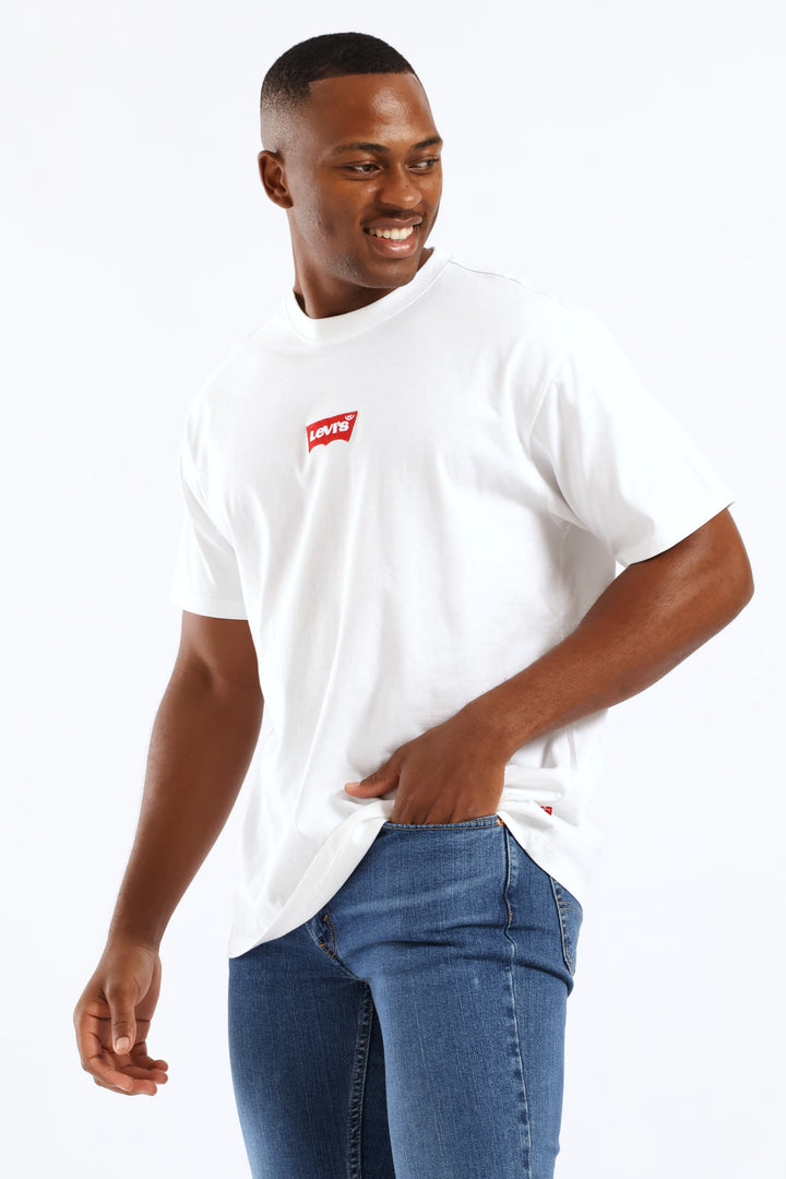 Vintage Fit Graphic Tee - White