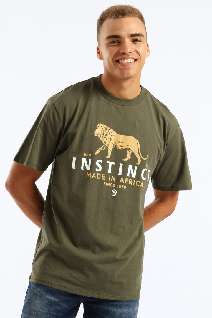 Made In Africa Tee - Fatigue