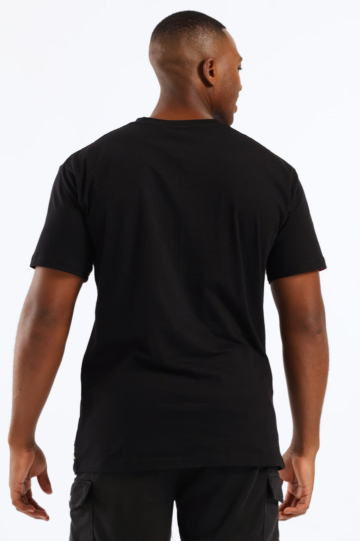 Multi Logo Tee - Black