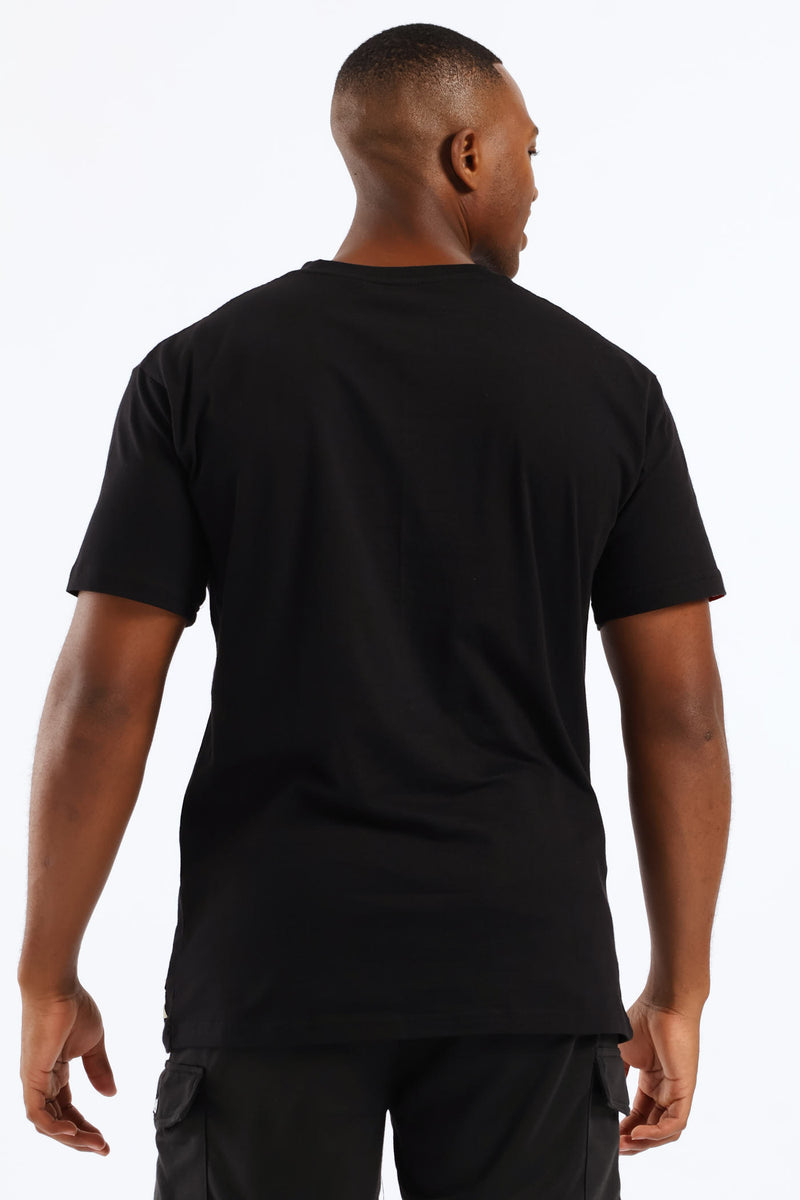 Multi Logo Tee - Black