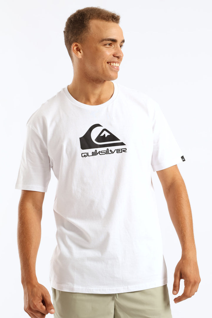 Corp Logo Tee - White