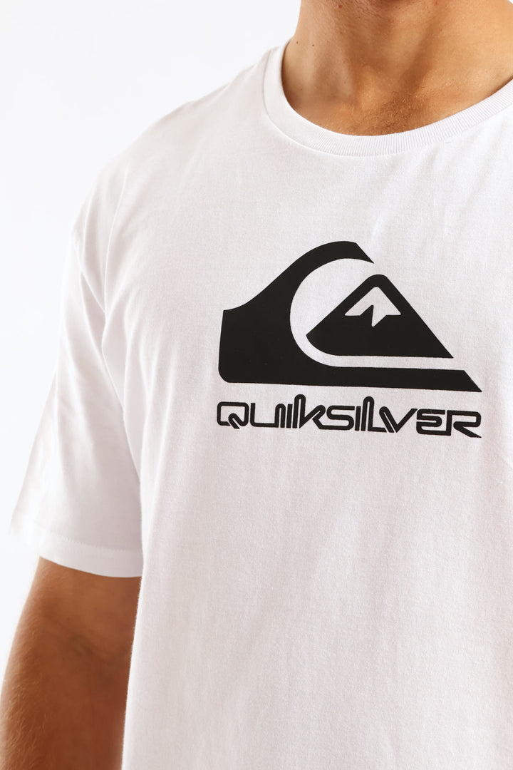 Corp Logo Tee - White
