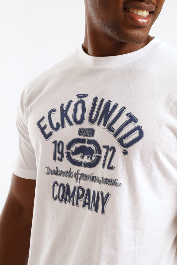 Logo Tee - White
