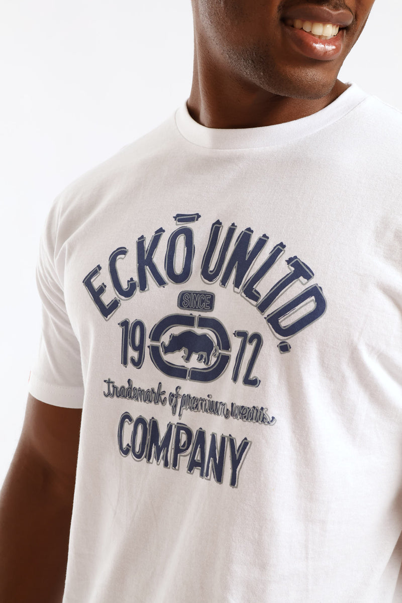 Logo Tee - White