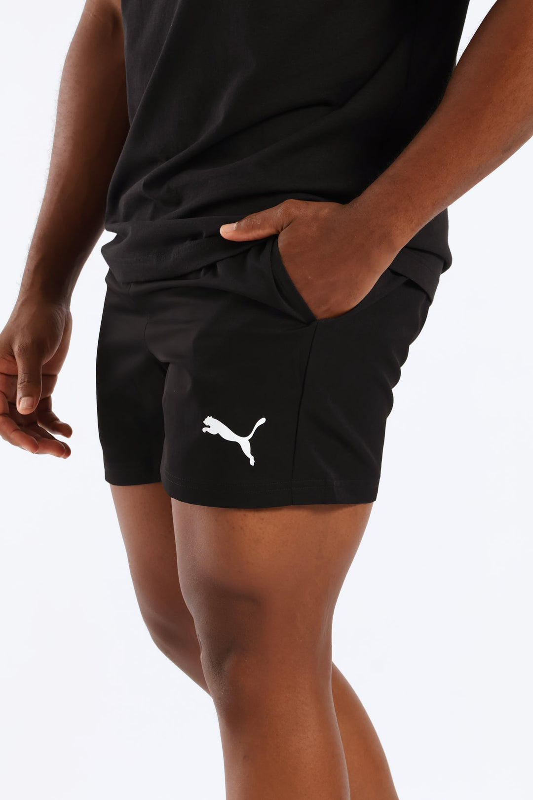Active 5" Woven Shorts - Black
