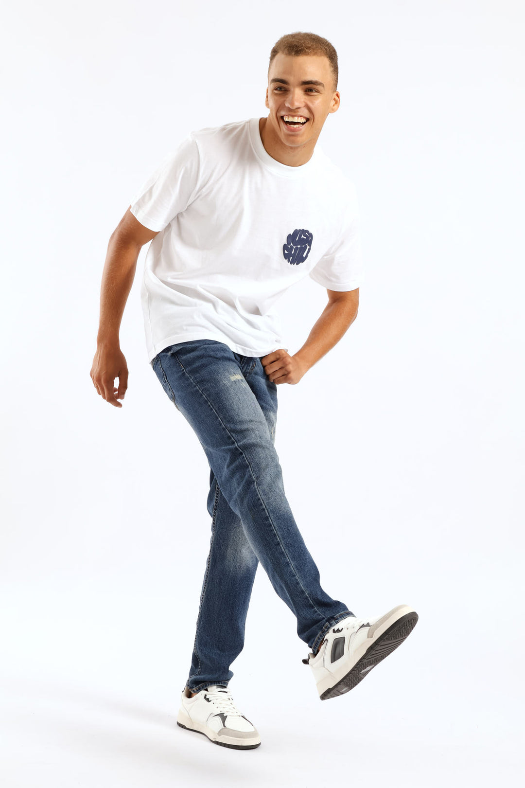 Just Chill Tee - White