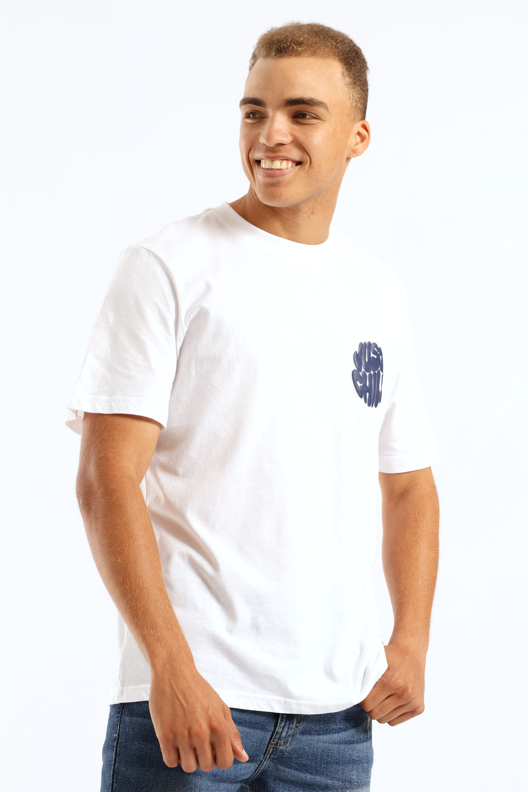 Just Chill Tee - White