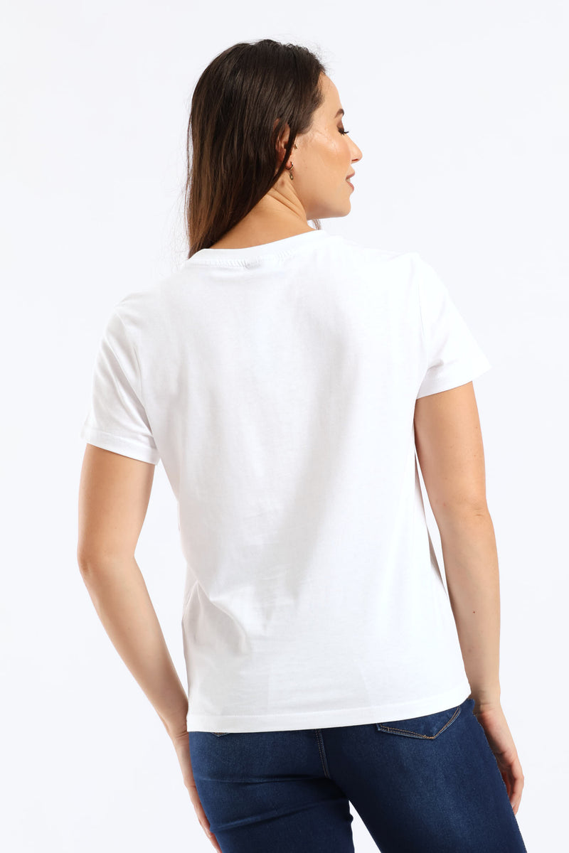 Aniston T-Shirt - White