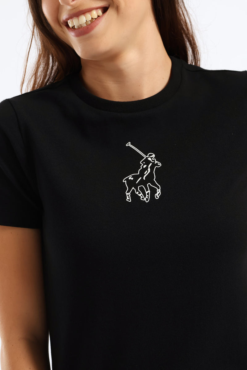 Cally Pony T-Shirt - Black