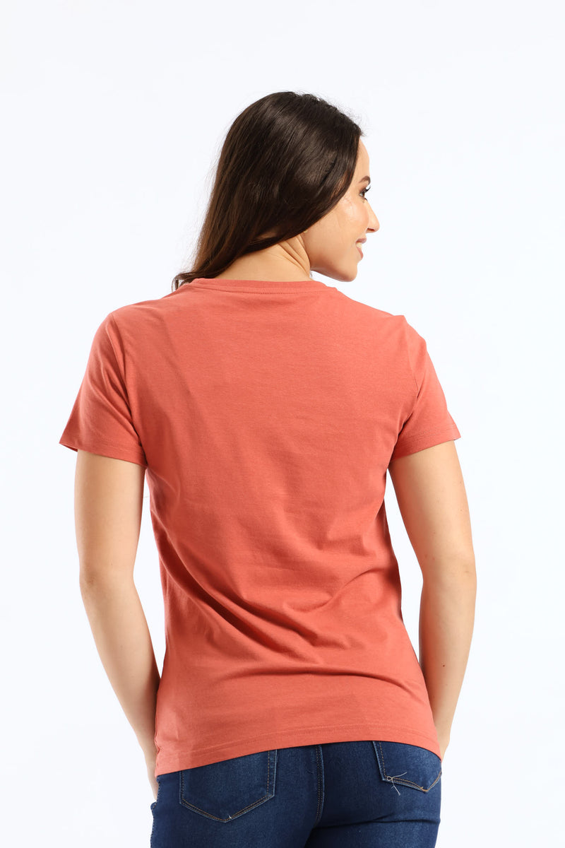 Essential No. 1 Logo Tee - Red
