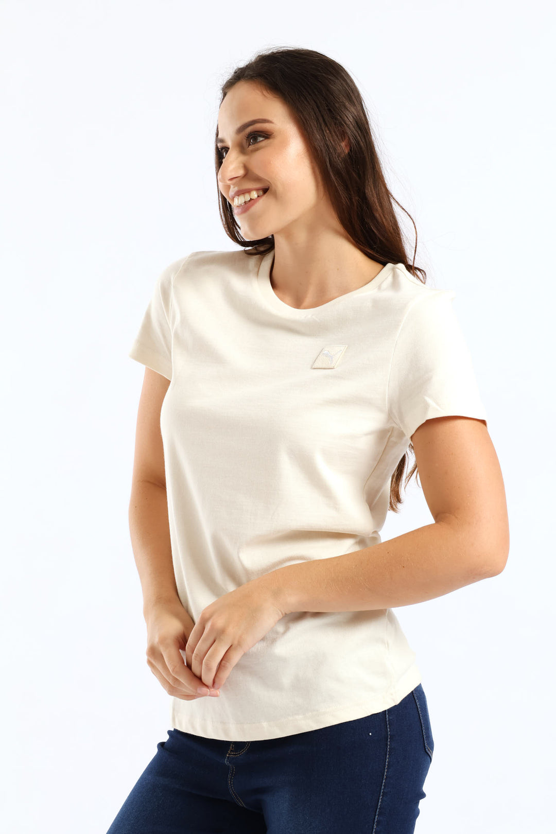 Essential Elevated Tee - Cream