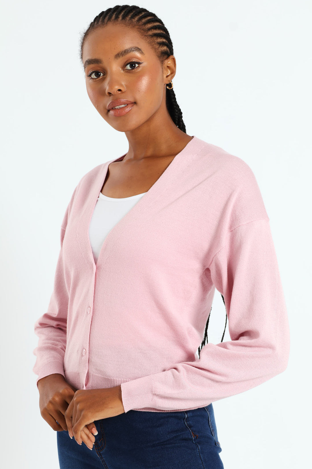 Classic Cardi - Blush